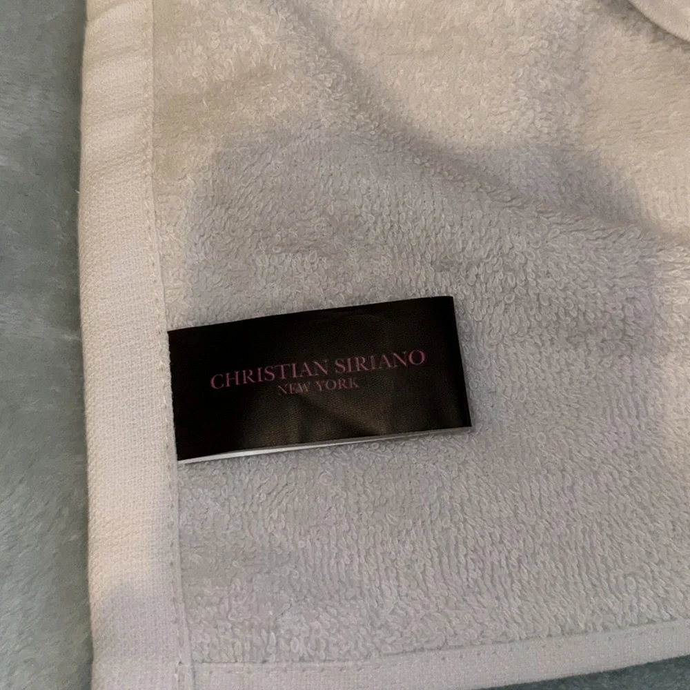 Christian Siriano Towels with Rainbow Hearts
